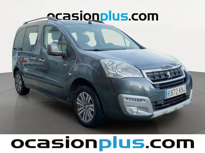 Usado Peugeot Partner Tepee Style 100 CV (73 kW) 2018 Gris Monovolumen