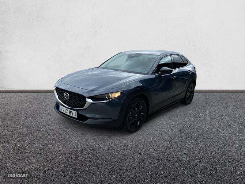 Gris / plateado Nuevo 2024 Mazda CX-30 Homura-Line SUV | 29.600 € (Precio justo) - Imagen 1/4