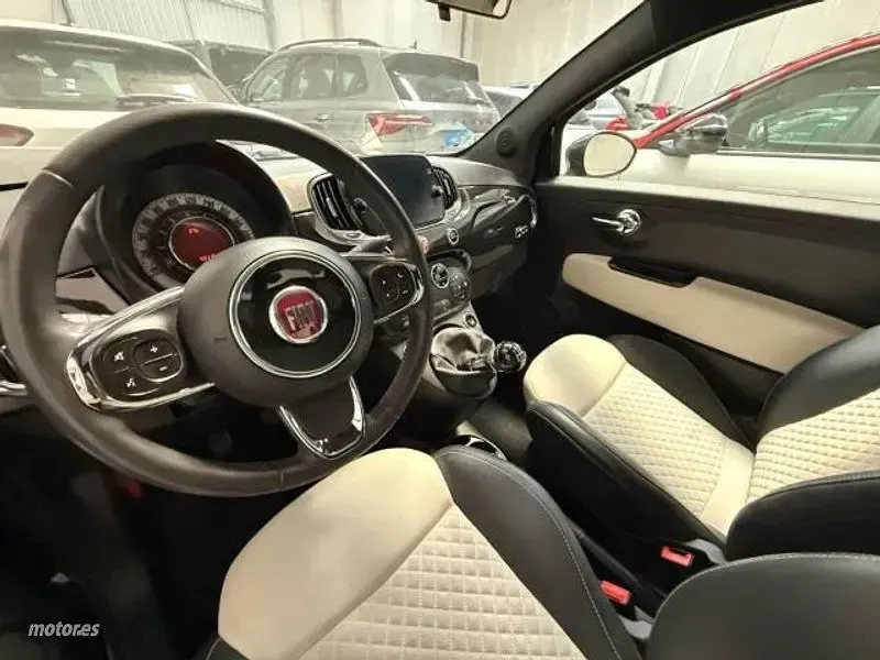 Usado Fiat 500 Dolcevita 69 CV (50 kW) 2022 Negro Berlina