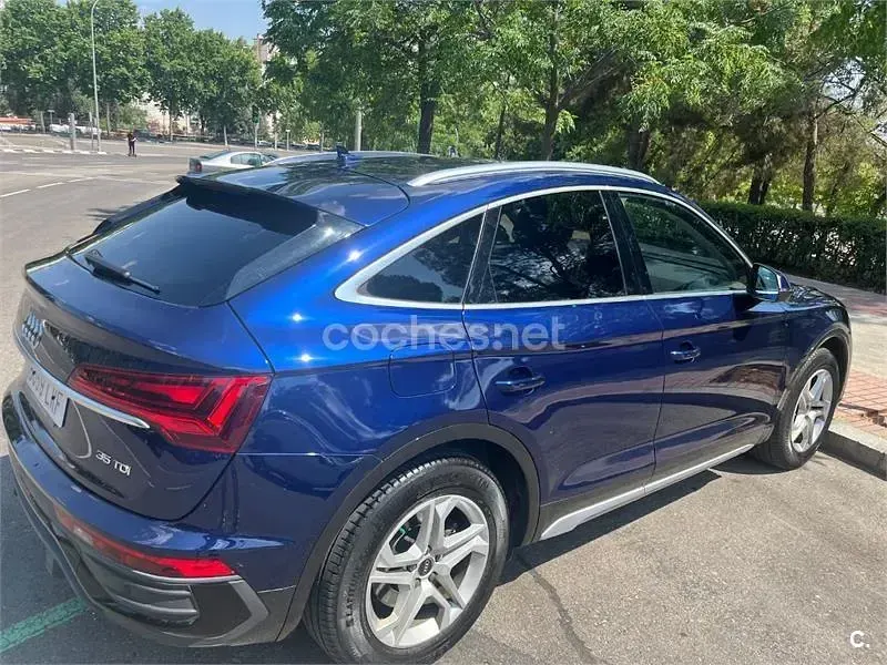 Usado Audi Q5 Sportback Advanced Plus 163 CV (119 kW) 2021 Azul SUV