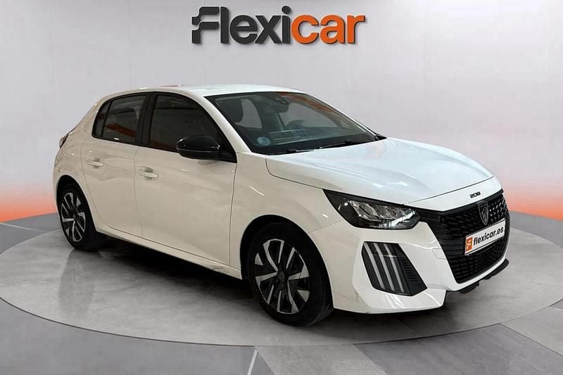 Blanco Usado 2024 Peugeot 208 Active Utilitario | 14.470 € (Precio justo) - Imagen 1/4