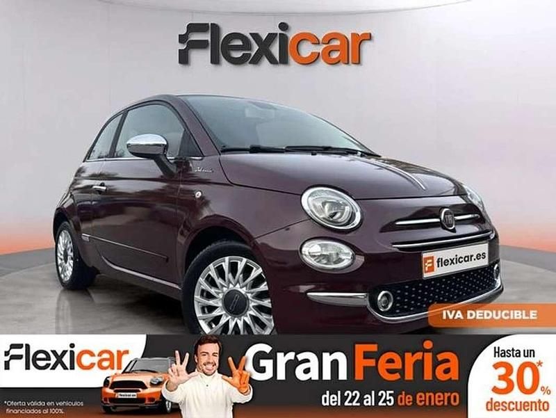 Rojo Usado 2021 Fiat 500 Dolcevita Berlina | 8990 € (Precio justo) - Imagen 1/4