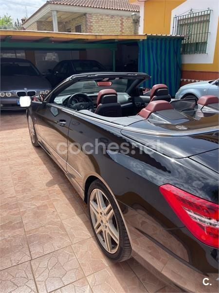 Usado Mercedes E350 Avantgarde 231 CV (169 kW) 2011 Negro Descapotable