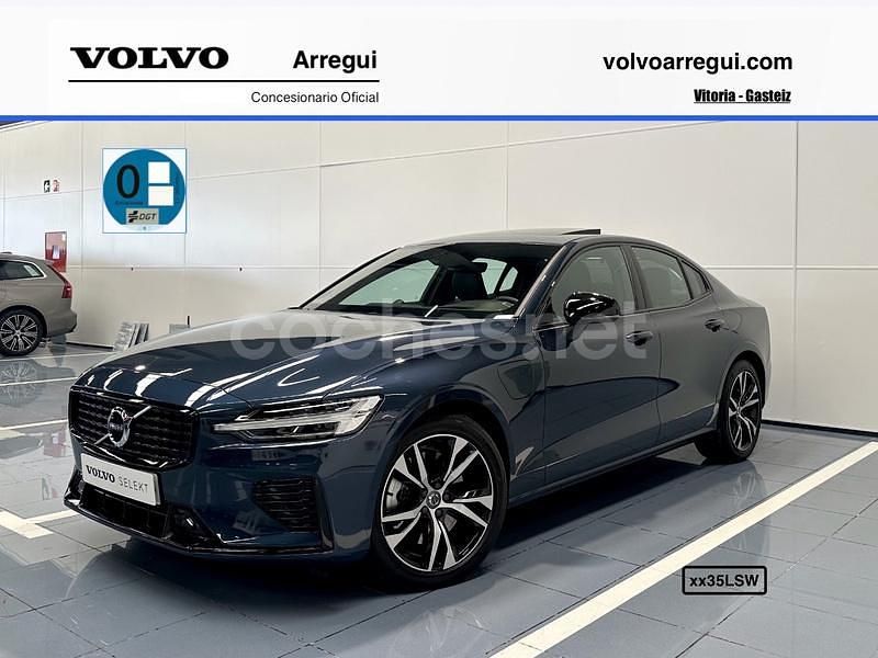 Azul Usado 2021 Volvo S60 R-Design Berlina | 33.990 € (Precio justo) - Imagen 1/4