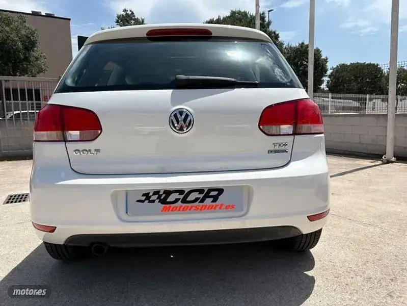 Usado VW Golf VI Advance 104 CV (76 kW) 2010 Blanco Utilitario