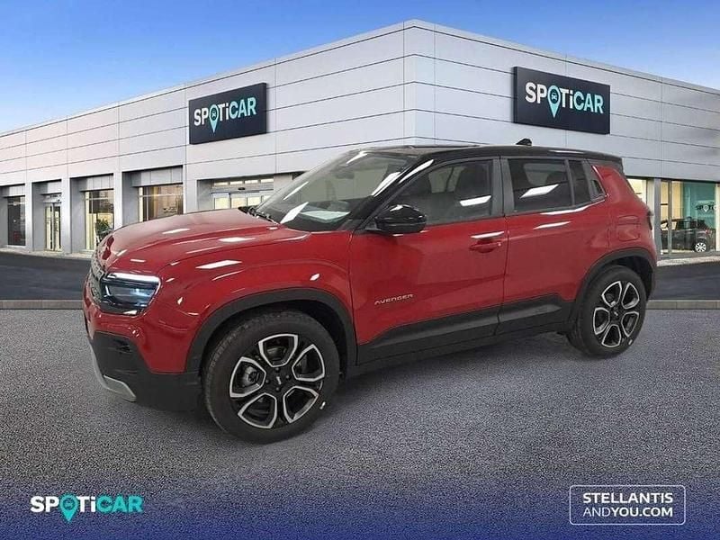 Usado Jeep Avenger EV Summit 116 kW (158 CV) 2025 Rojo SUV