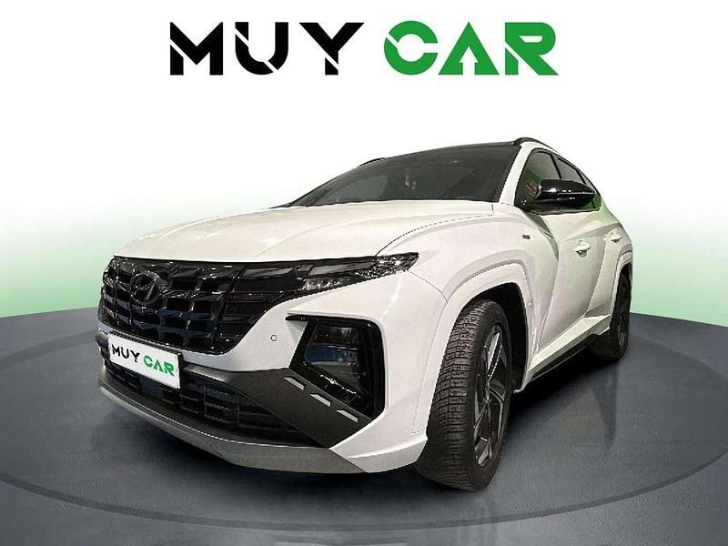 Usado Hyundai Tucson N Line 136 CV (100 kW) 2022 Blanco SUV