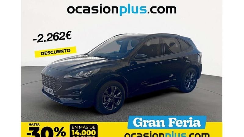 Negro Usado 2023 Ford Kuga ST-Line SUV | 22.628 € (Super precio) - Imagen 1/4