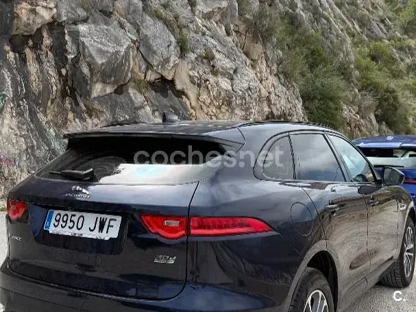 Usado Jaguar F-Pace R-Sport 180 CV (132 kW) 2017 Azul SUV