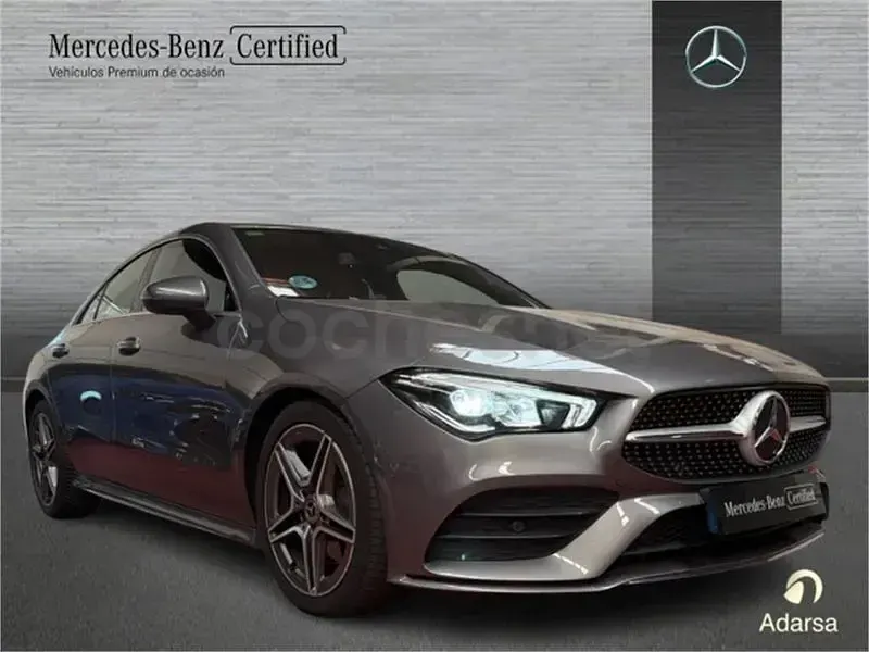 Usado Mercedes CLA200 150 CV (110 kW) 2020 Negro Coupe