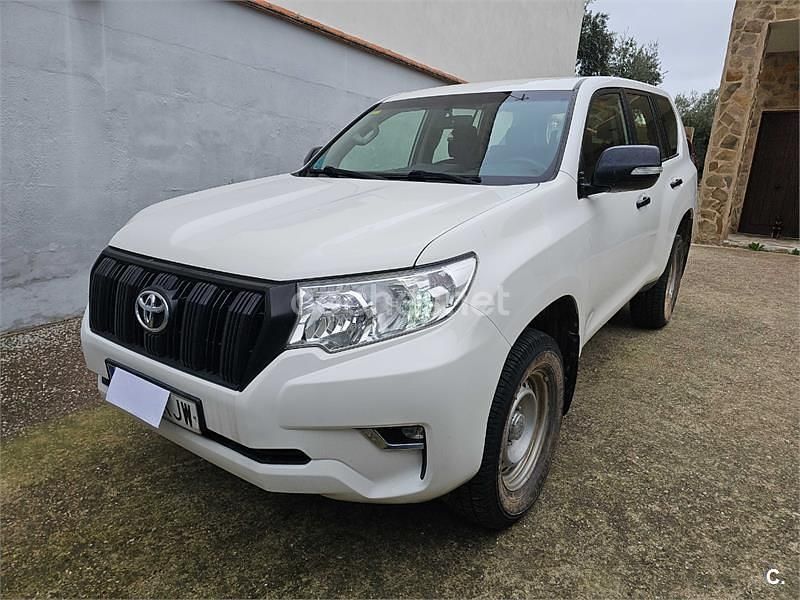 Usado Toyota Land Cruiser 177 CV (130 kW) 2018 Blanco SUV