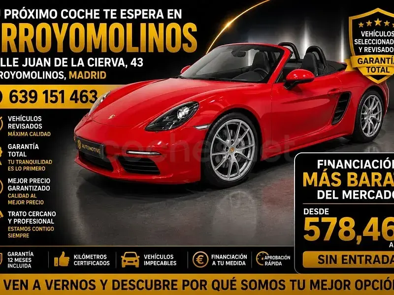 Usado Porsche 718 Boxster 300 CV (220 kW) 2019 Rojo Descapotable