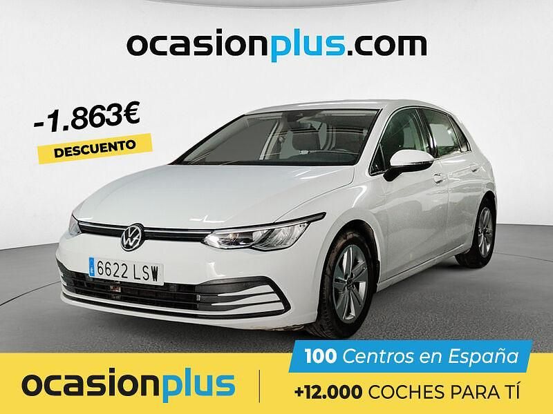 Blanco Usado 2021 VW Golf VIII Berlina | 20.500 € (Precio justo) - Imagen 1/4