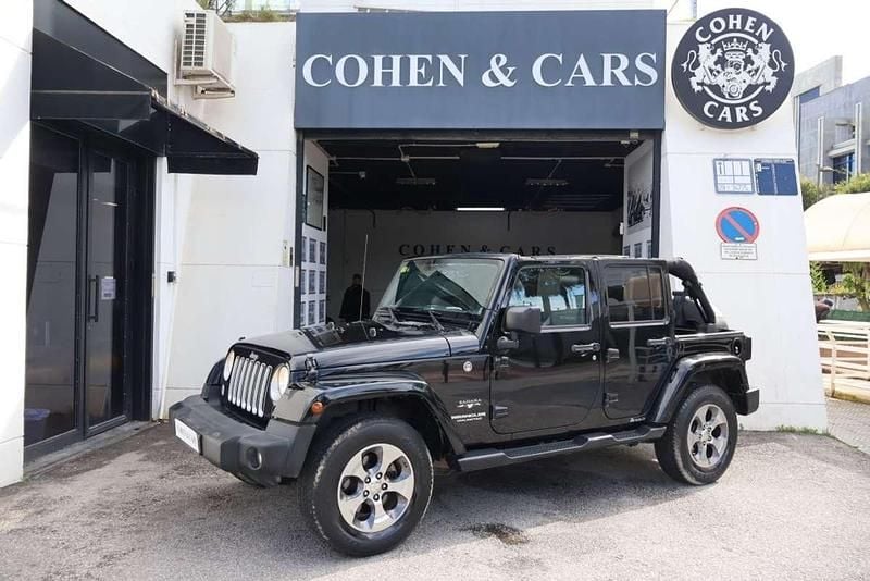 Negro Usado 2016 Jeep Wrangler Unlimited Rubicon SUV | 38.900 € (Precio justo) - Imagen 1/4