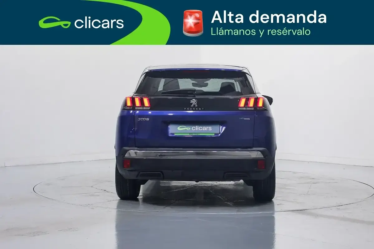 Usado Peugeot 3008 Allure 225 CV (165 kW) 2020 Azul SUV