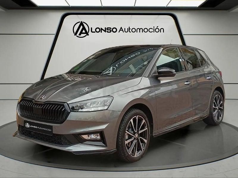 Usado Skoda Fabia Monte Carlo 115 CV (84 kW) 2024 Gris / plata Utilitario