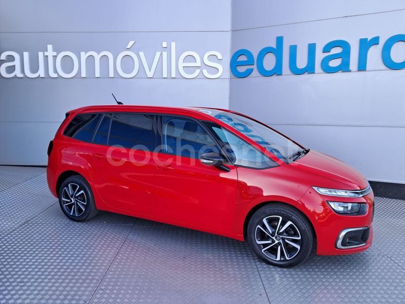 Rojo Usado 2022 Citroën C4 SpaceTourer Shine Monovolumen | 14.900 € (Super precio) - Imagen 1/4