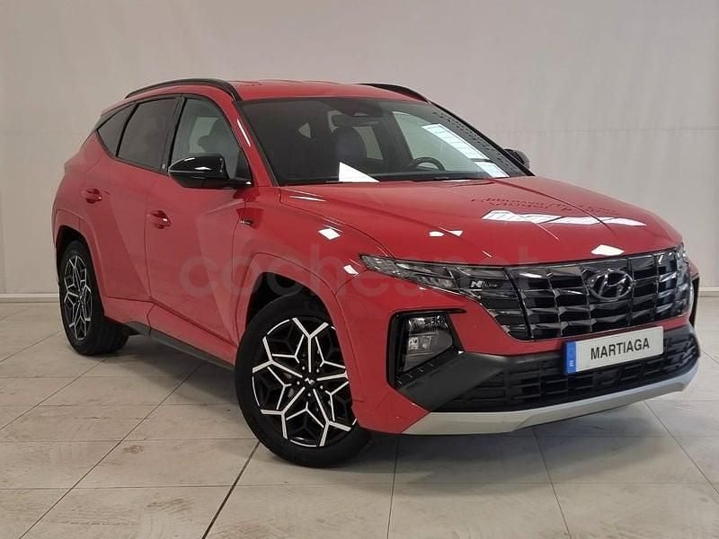Usado Hyundai Tucson N Line 150 CV (110 kW) 2024 Rojo SUV