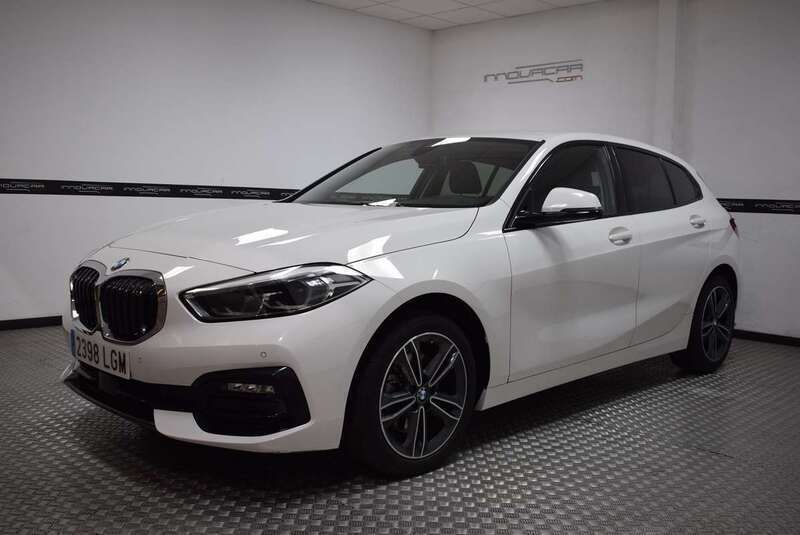 Blanco Usado 2020 BMW 116 Sport Line Utilitario | 19.900 € (Precio justo) - Imagen 1/4