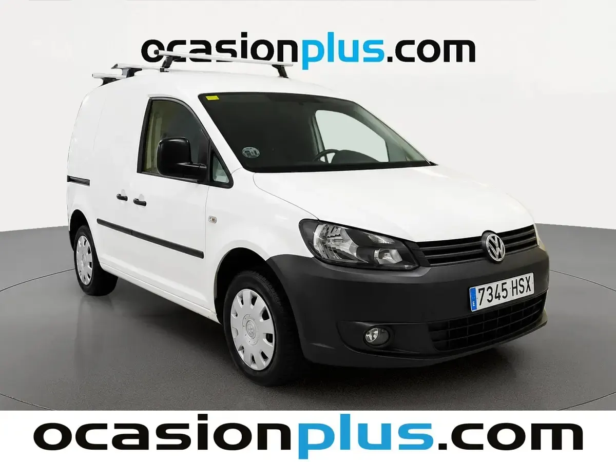 Usado VW Caddy Pro 75 CV (55 kW) 2013 Blanco Monovolumen