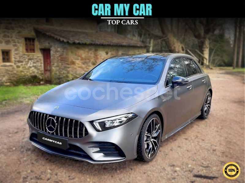 Gris / plata Usado 2020 Mercedes A35 AMG Berlina | 40.990 € (Buen precio) - Imagen 1/4