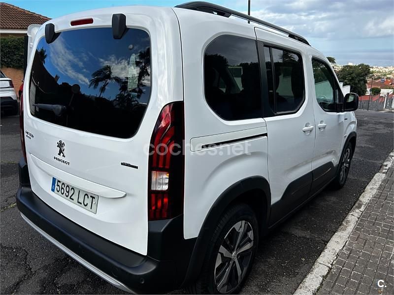 Usado Peugeot Rifter GT-line 130 CV (95 kW) 2019 Blanco Monovolumen