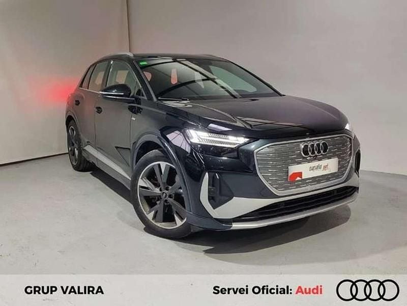 Negro Usado 2021 Audi Q4 e-tron S-Line SUV | 29.600 € (Precio justo) - Imagen 1/4