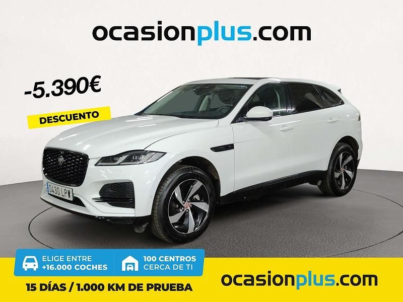 Blanco Usado 2021 Jaguar F-Pace S SUV | 31.350 € (Un poco caro) - Imagen 1/3