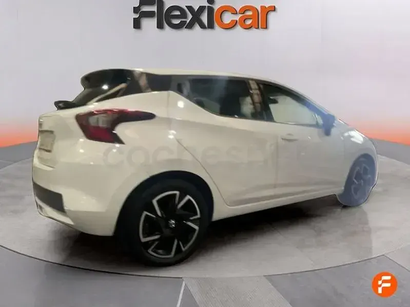 Usado Nissan Micra Acenta 92 CV (67 kW) 2021 Blanco Utilitario