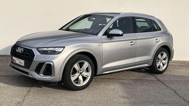 Plateado Usado 2023 Audi Q5 S-Line SUV | 42.600 € (Precio justo) - Imagen 1/4