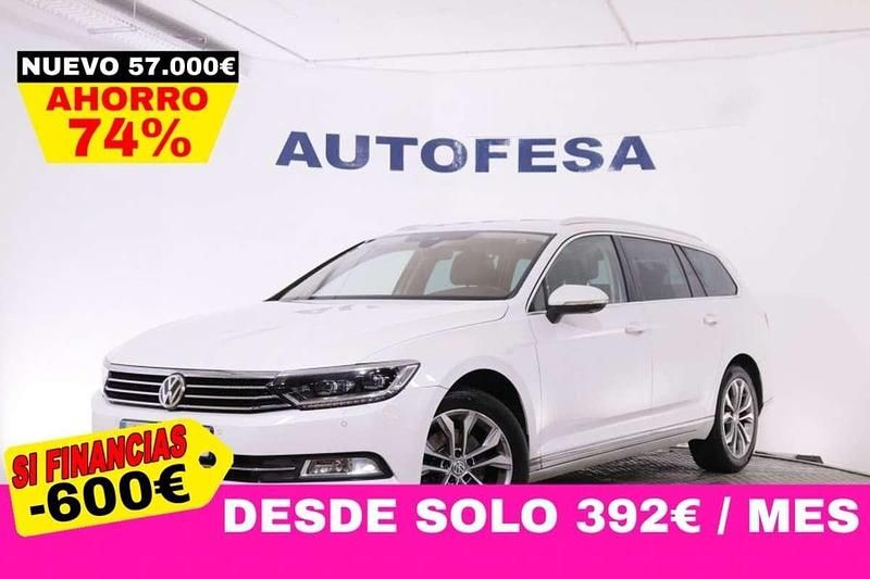 Blanco Usado 2015 VW Passat Exclusive Familiar | 14.850 € (Buen precio) - Imagen 1/4