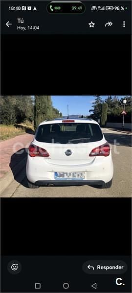 Usado Opel Corsa Design Edition 90 CV (66 kW) 2019 Blanco Berlina