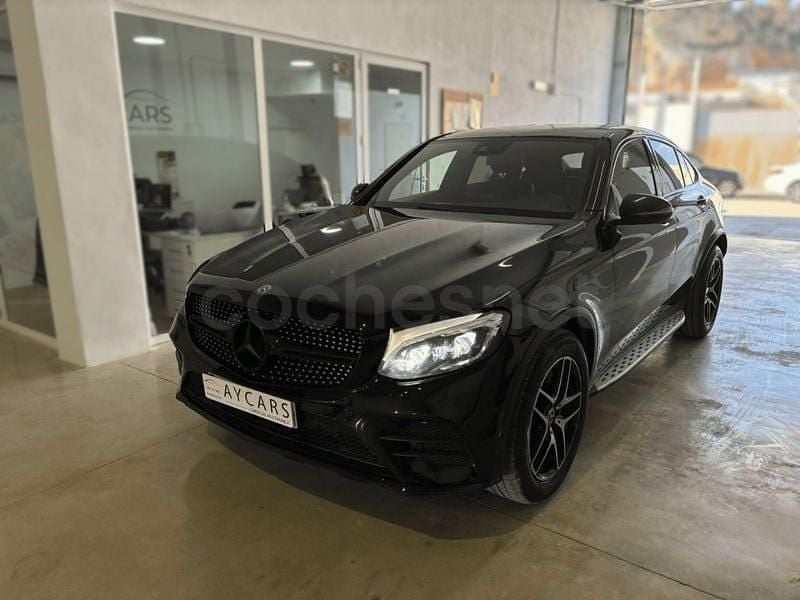 Usado Mercedes GLC350 258 CV (189 kW) 2017 Negro Coupe