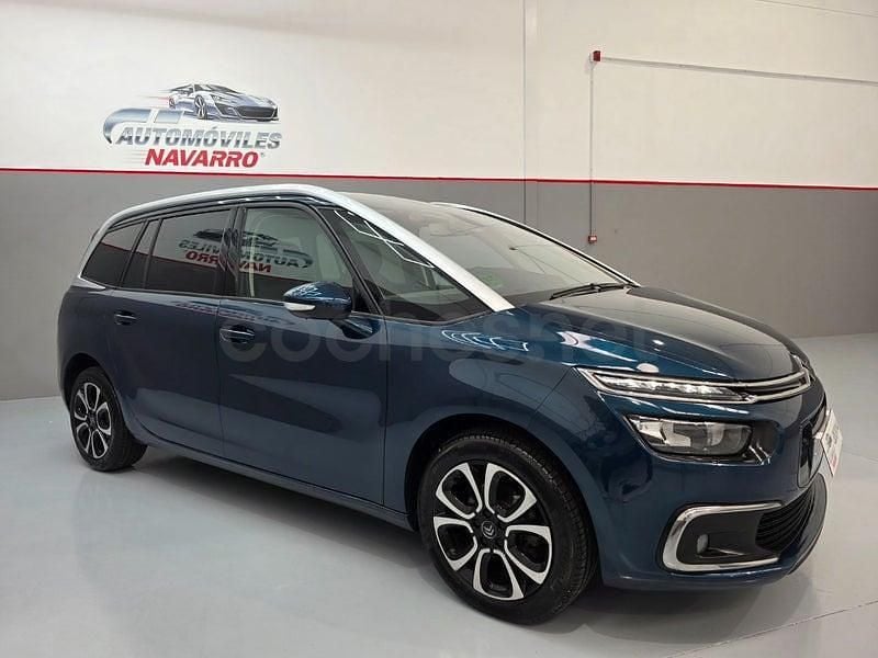 Usado Citroën C4 SpaceTourer Shine 130 CV (95 kW) 2019 Azul Monovolumen
