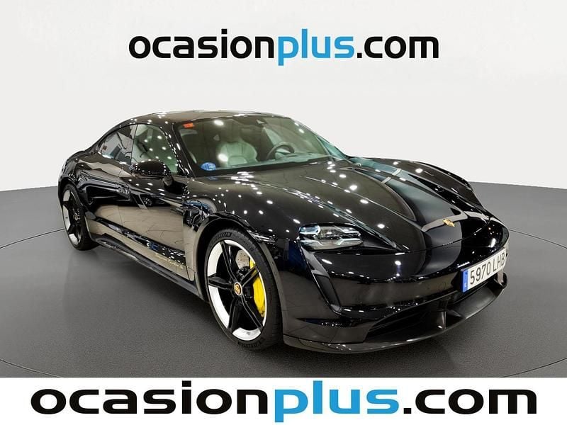 Usado Porsche Taycan Turbo S 559 kW (761 CV) 2020 Negro Berlina