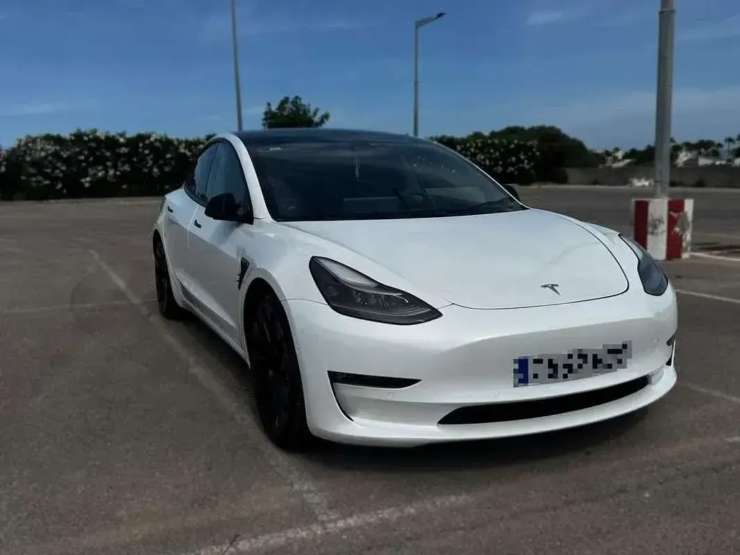 Usado Tesla Model 3 Performance 361 kW (491 CV) 2021 Blanco Berlina
