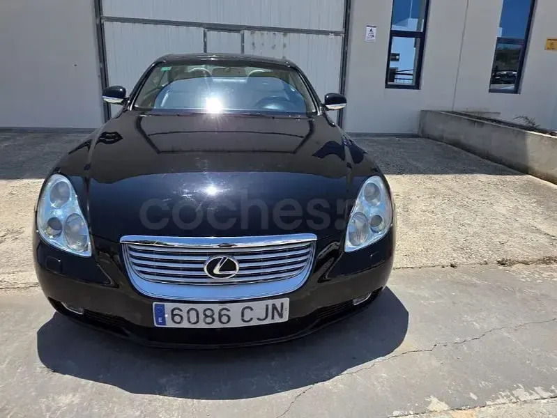 Usado Lexus SC430 286 CV (210 kW) 2004 Negro Descapotable