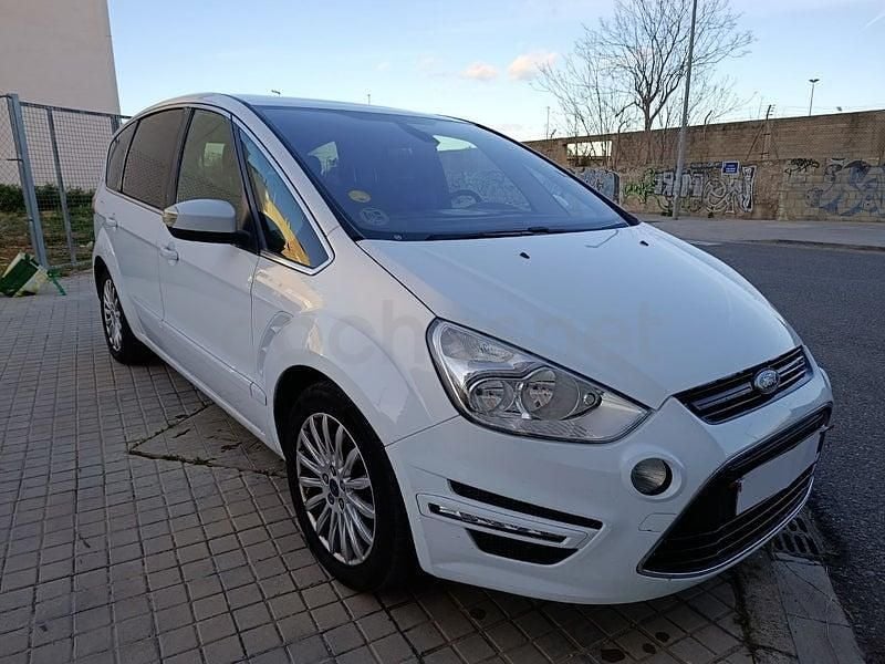 Blanco Usado 2014 Ford S-MAX Titanium X Monovolumen | 8999 € (Super precio) - Imagen 1/4