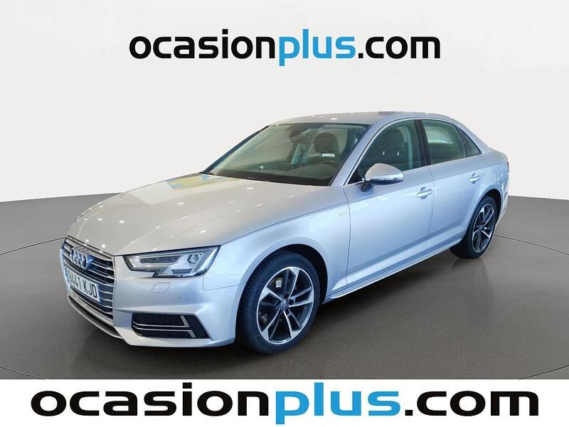 Usado Audi A4 S-Line 150 CV (110 kW) 2018 Gris plata Berlina