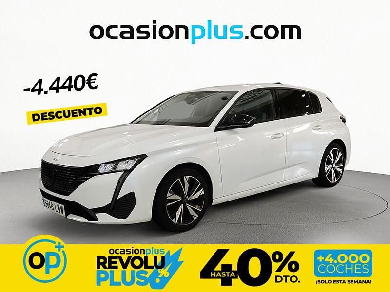 Usado Peugeot 308 Allure 130 CV (95 kW) 2022 Blanco Berlina