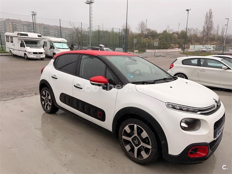 Usado Citroën C3 Shine 99 CV (72 kW) 2017 Blanco Berlina