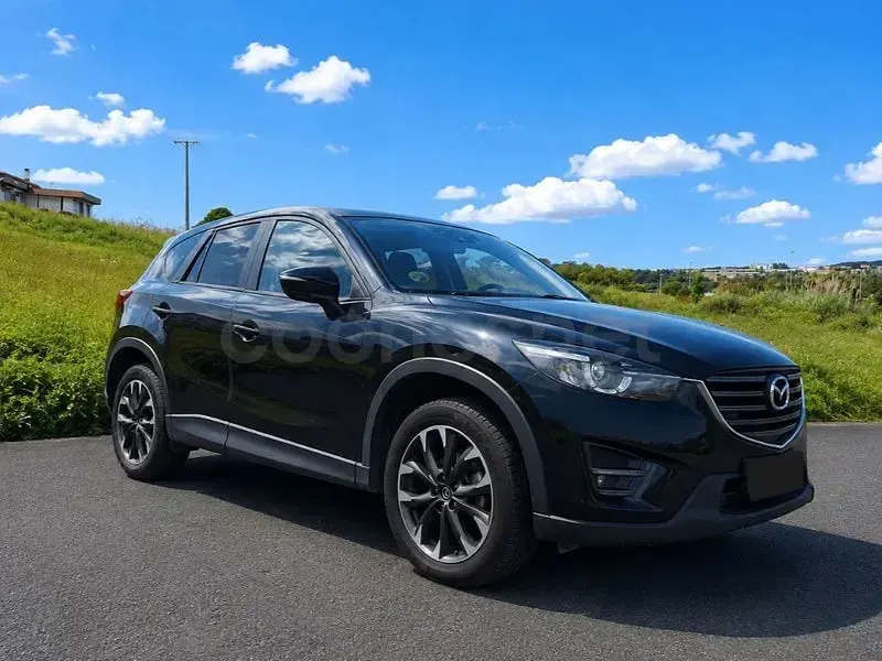 Käytetty Mazda CX-5 Luxury 150 HP (110 kW) 2016 Sininen Katumaasturi