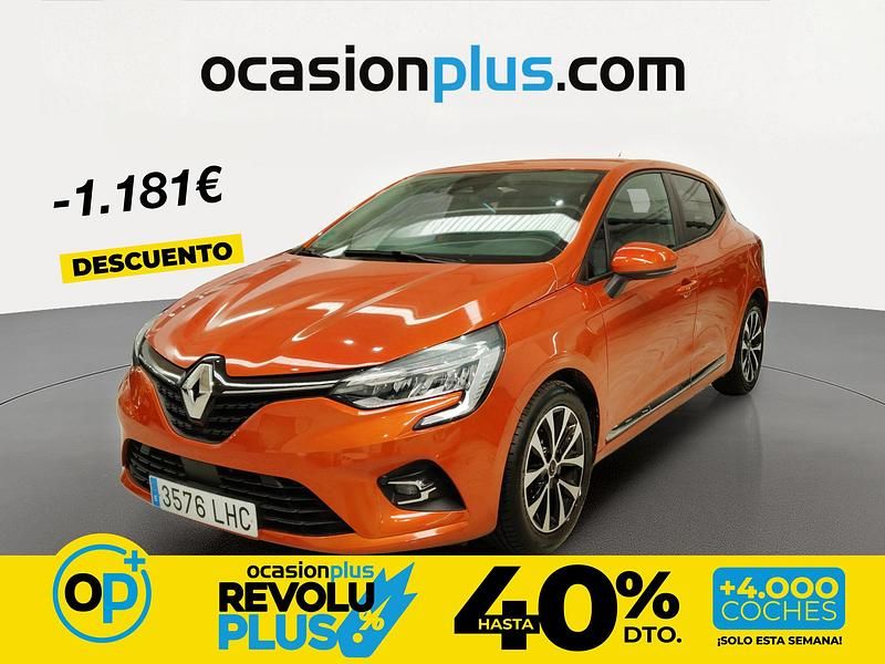 Usado Renault Clio V Intens 72 CV (52 kW) 2020 Naranja