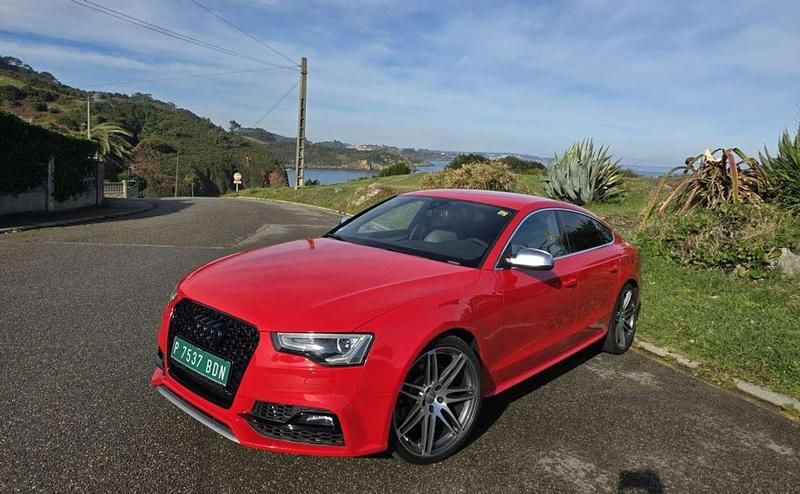 Usado Audi A5 Sportback S-Line 245 CV (180 kW) 2012 Rojo Utilitario