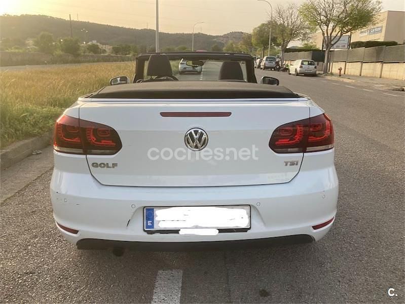Usado VW Golf Cabriolet 105 CV (77 kW) 2012 Blanco Descapotable