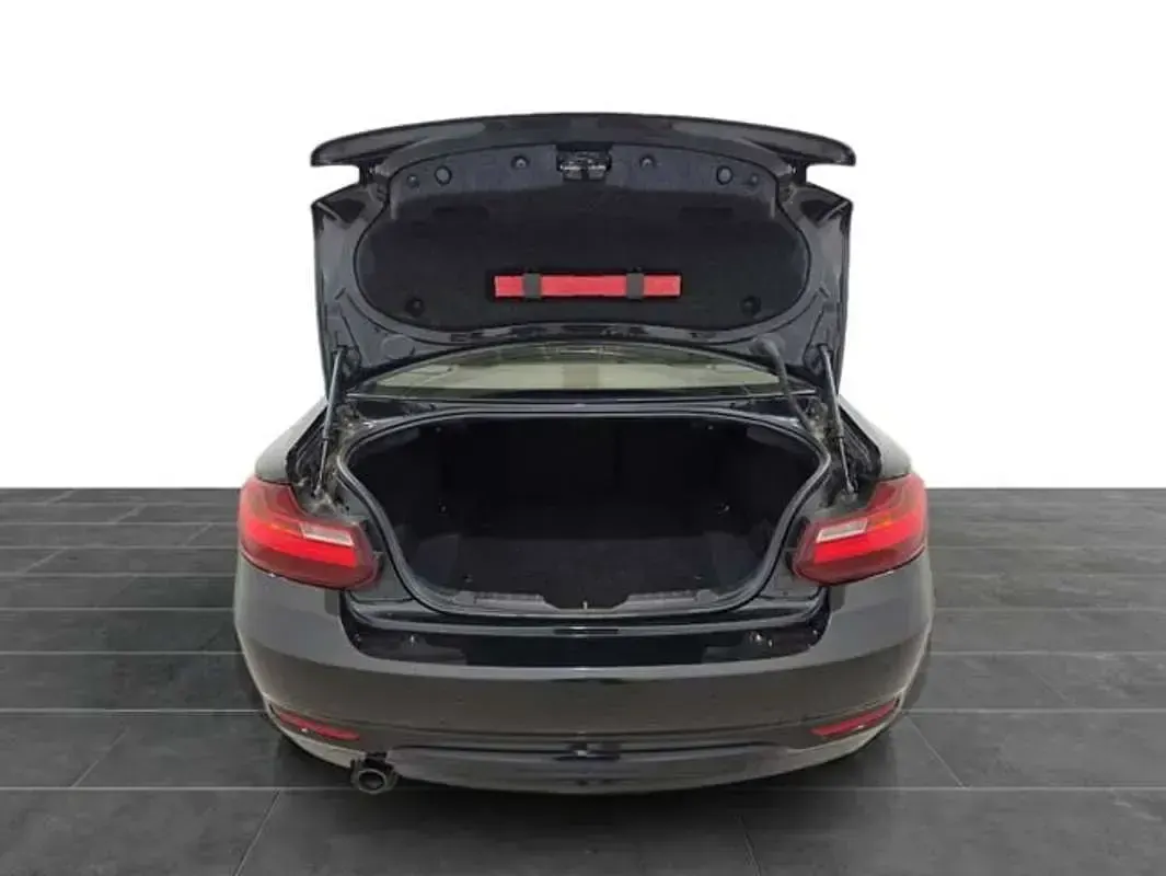 Usado BMW 220 Sport Line 190 CV (139 kW) 2015 Negro Coupe