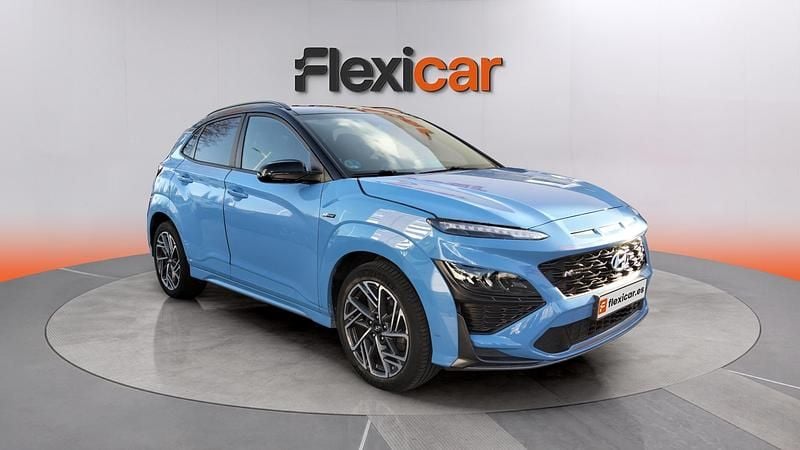 Usado Hyundai Kona N Line 120 CV (88 kW) 2021 Azul SUV