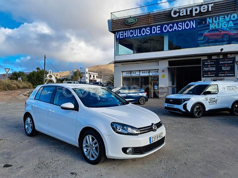 Blanco Usado 2011 VW Golf VI Advance Utilitario | 10.290 € (Un poco caro) - Imagen 1/4