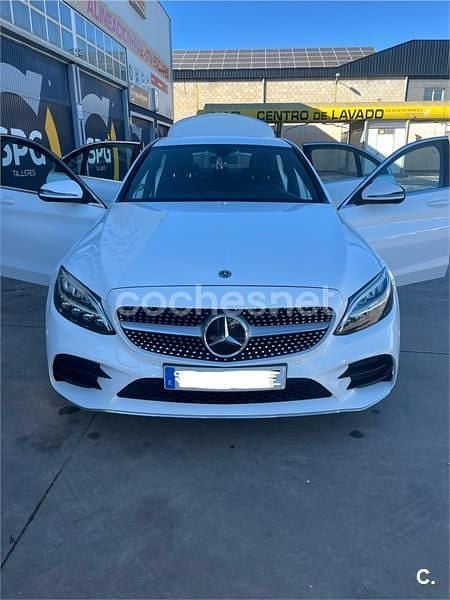 Usado Mercedes C220 170 CV (125 kW) 2019 Blanco Berlina
