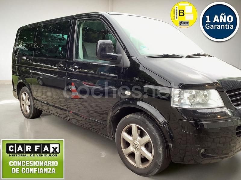 Negro Usado 2007 VW Multivan Startline Van | 12.990 € (Precio justo) - Imagen 1/4